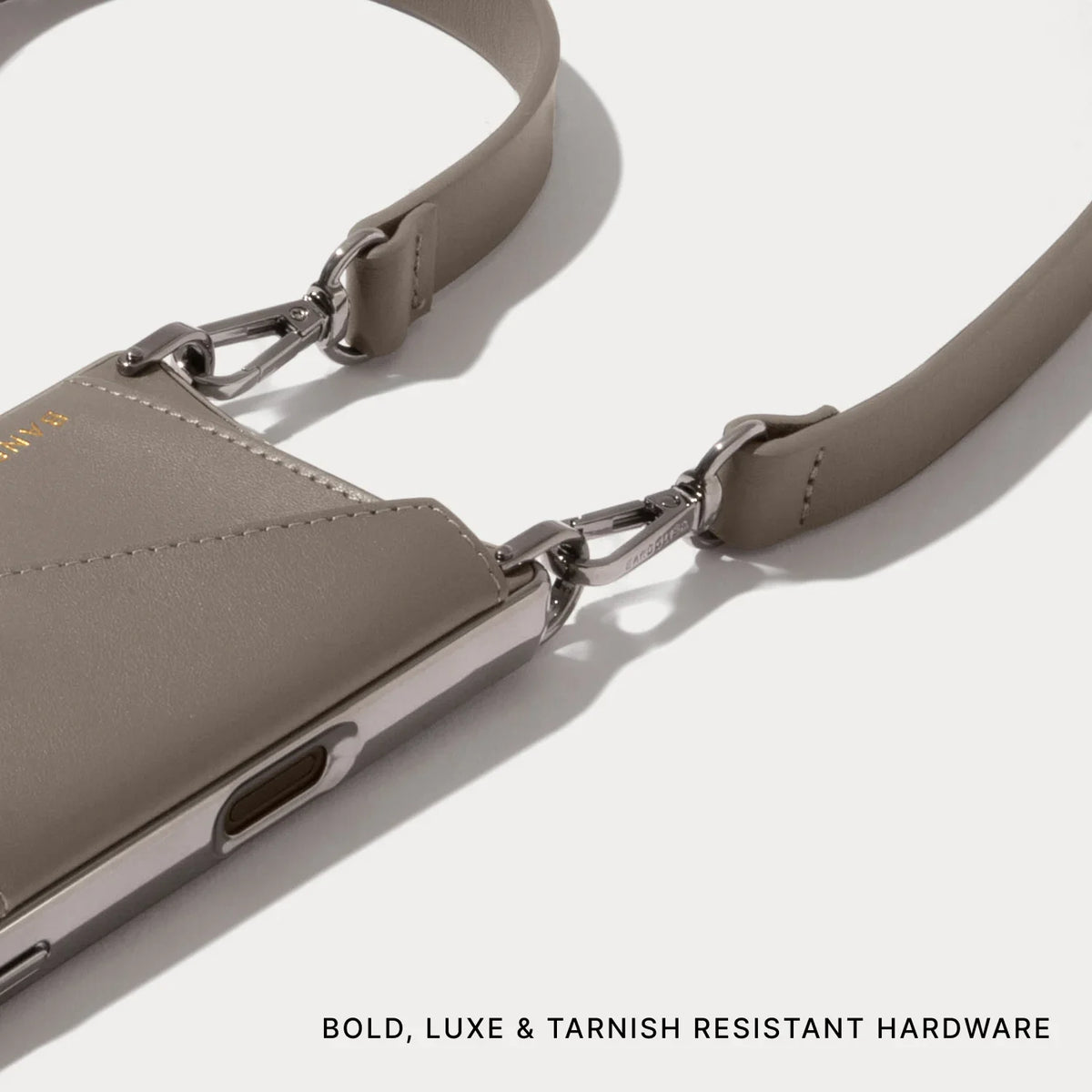 Hailey Chrome Crossbody Phone Case