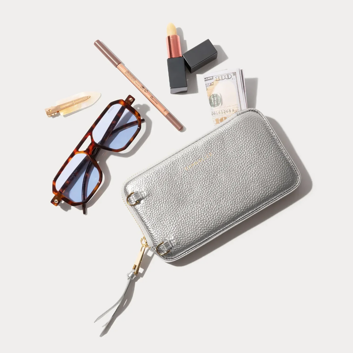 Rae Magnet Duet Crossbody Phone Case Pouch Set