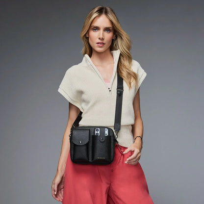 Dillon Dual Pocket Crossbody Bag