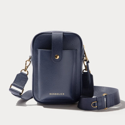 Dillon Bag - Navy/Gold