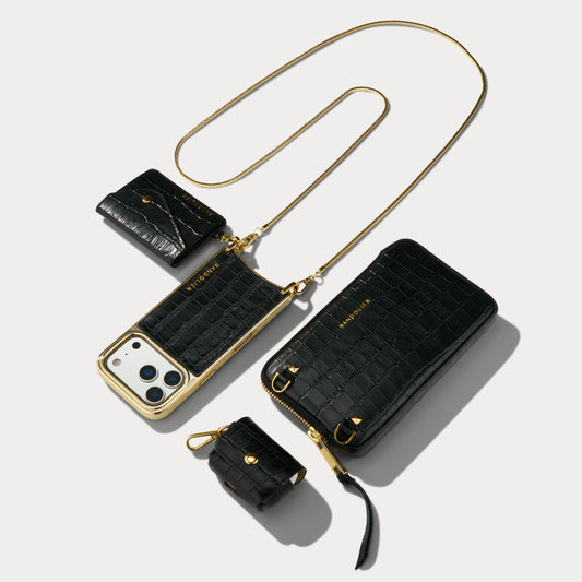 Remi Chain Magnet Wallet Crossbody Phone Case Essentials Set