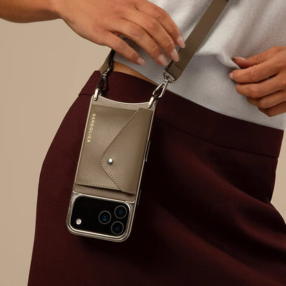 Hailey Chrome Crossbody Phone Case