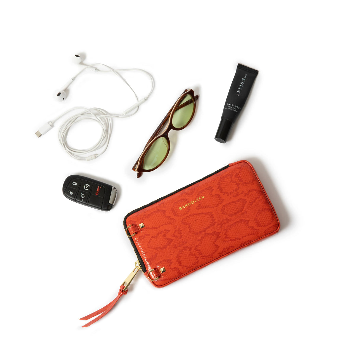 Lily Expanded Set - Orange Snake/Gold