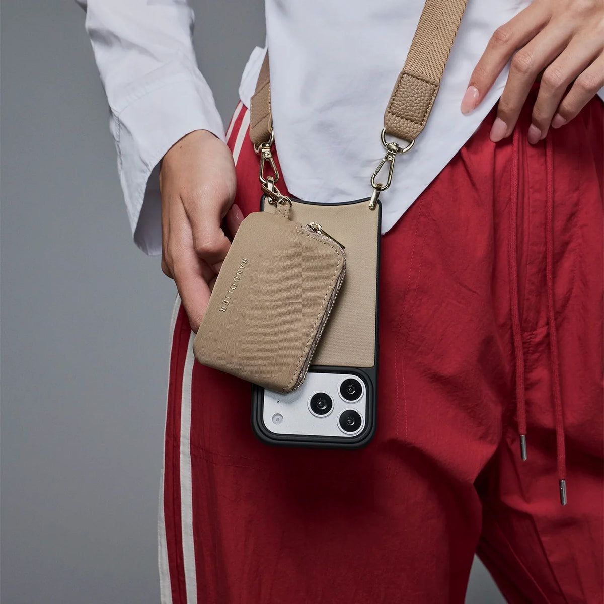 Nova Nylon Magnet Wallet Crossbody Phone Case