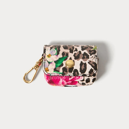 Avery AirPods Clip-On Pouch - Ceci Cheetah/Gold