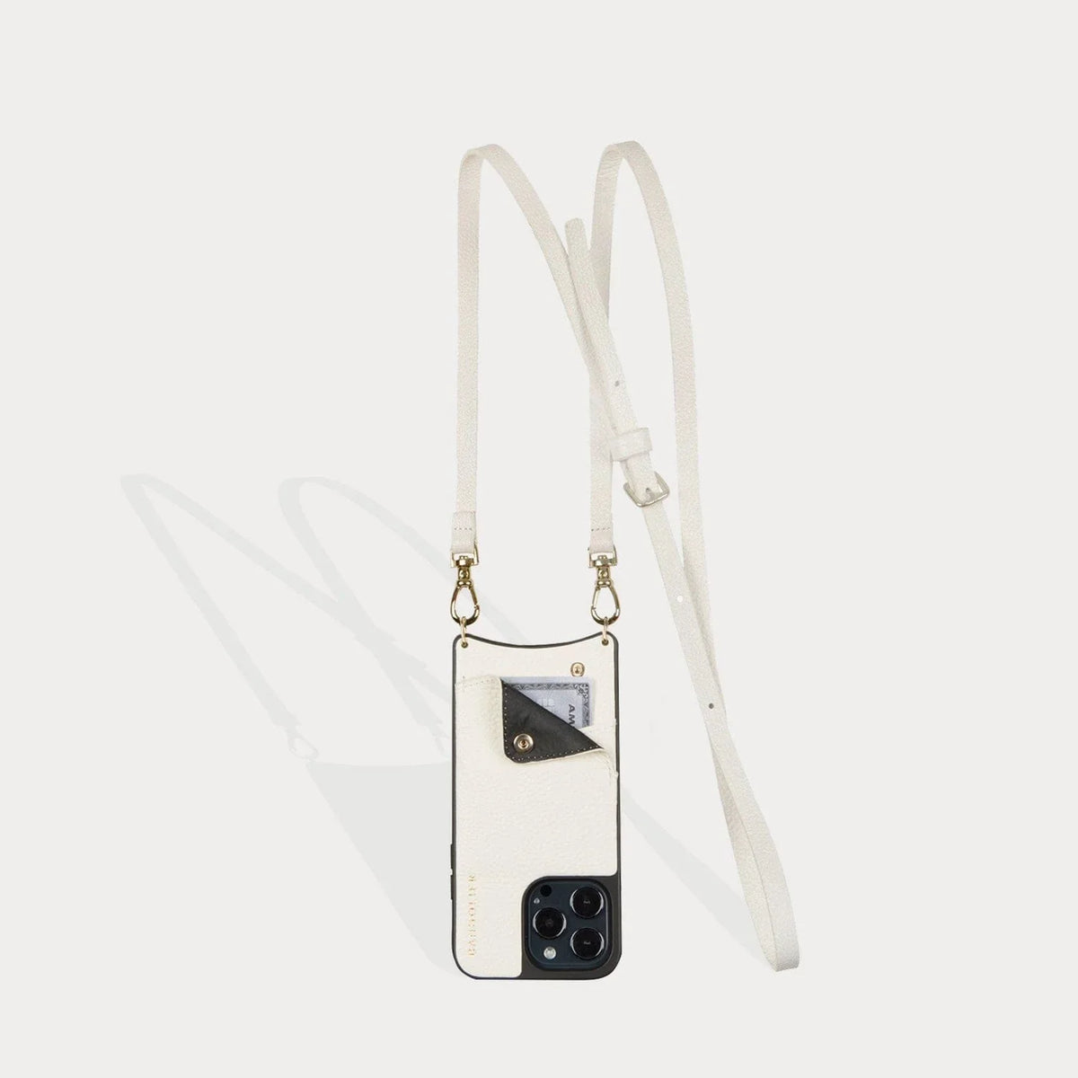 Emma Pebble Leather Crossbody Bandolier
