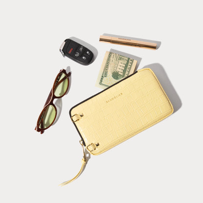 Lily Expanded Set - Butter Yellow Croc/Gold