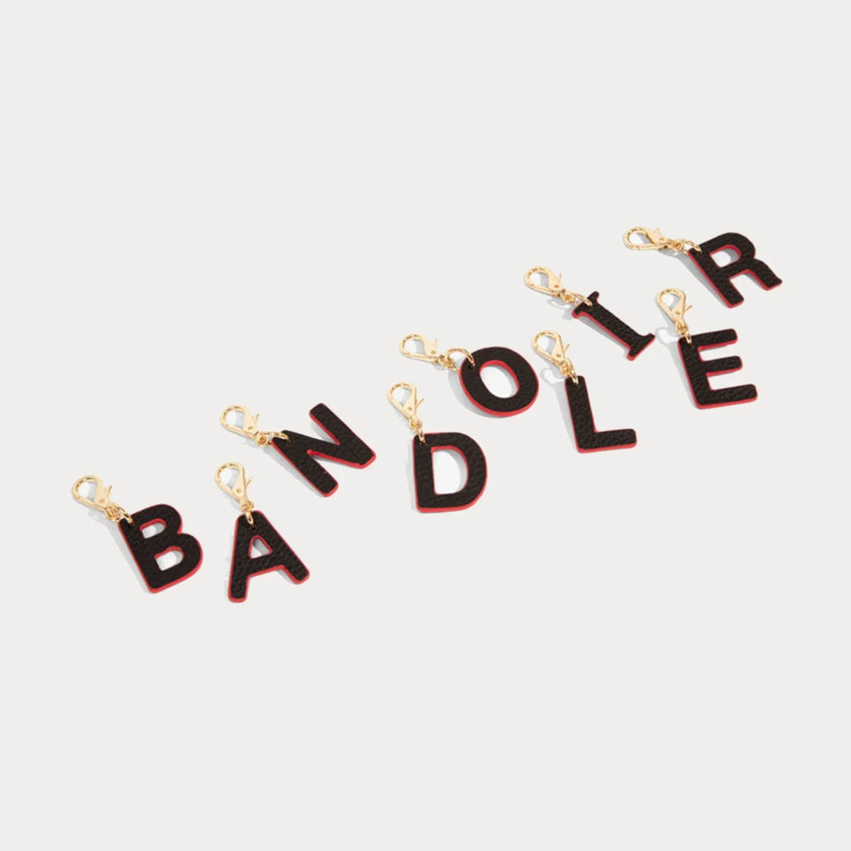 Dye Cut Initial Charm