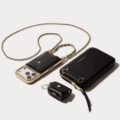 Lily Essentials Set - Black Chrome/Gold