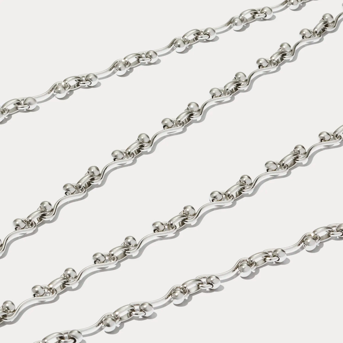 The Charlie Duet Heart Set - Black Patent/Silver