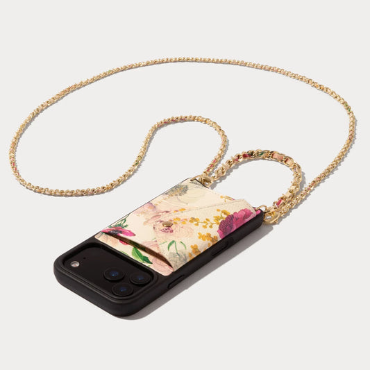 Lily Side Slot Leather Crossbody Bandolier