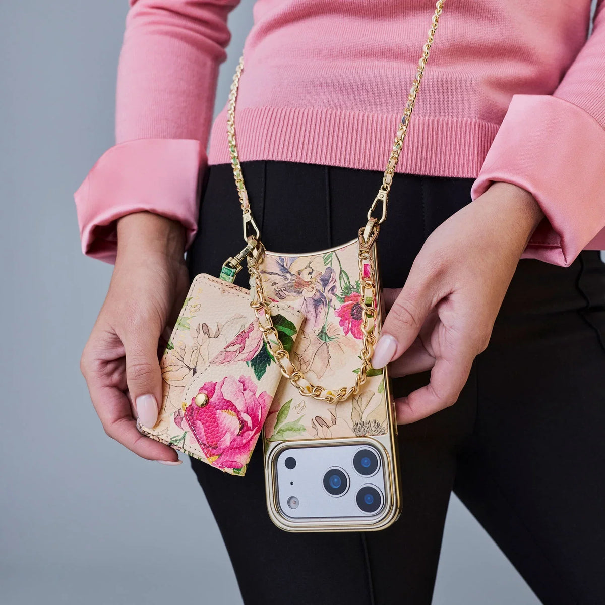 Rae Magnet Duet Wallet Crossbody Phone Case