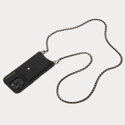 Lily Pouch Set - Black/Silver