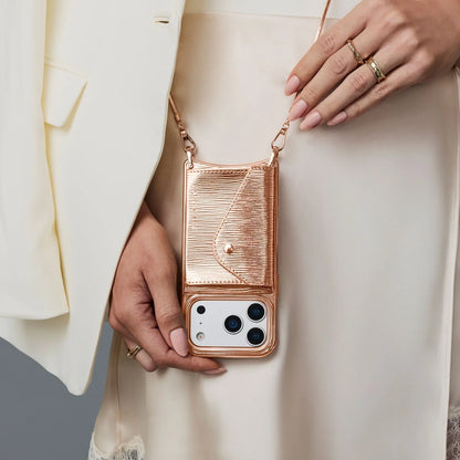 Gia Chrome Crossbody Phone Case