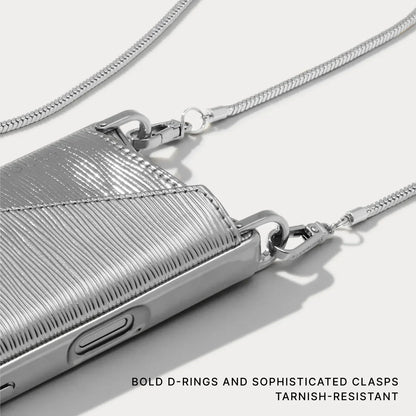 Gia Chrome Pouch Set