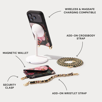 Rae Magnet Duet Wallet Crossbody Phone Case