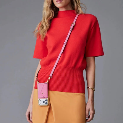 Donna Chrome Crossbody Phone Case
