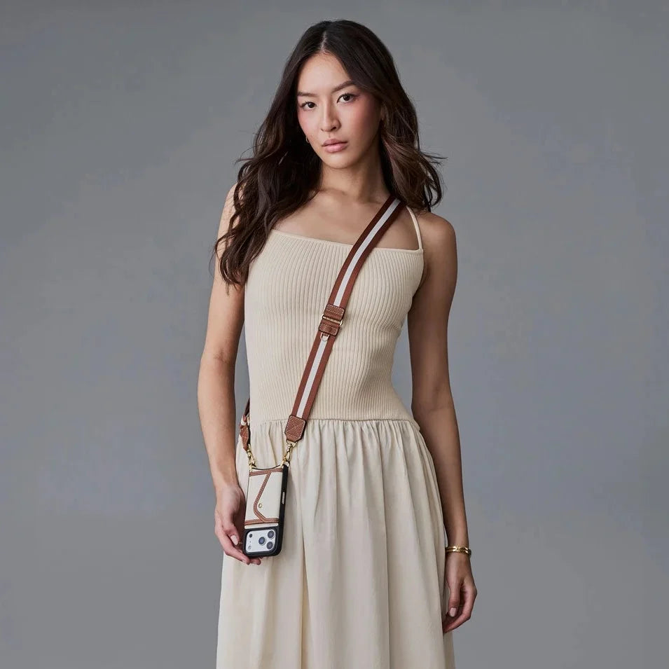 Brooke Canvas Crossbody Phone Case