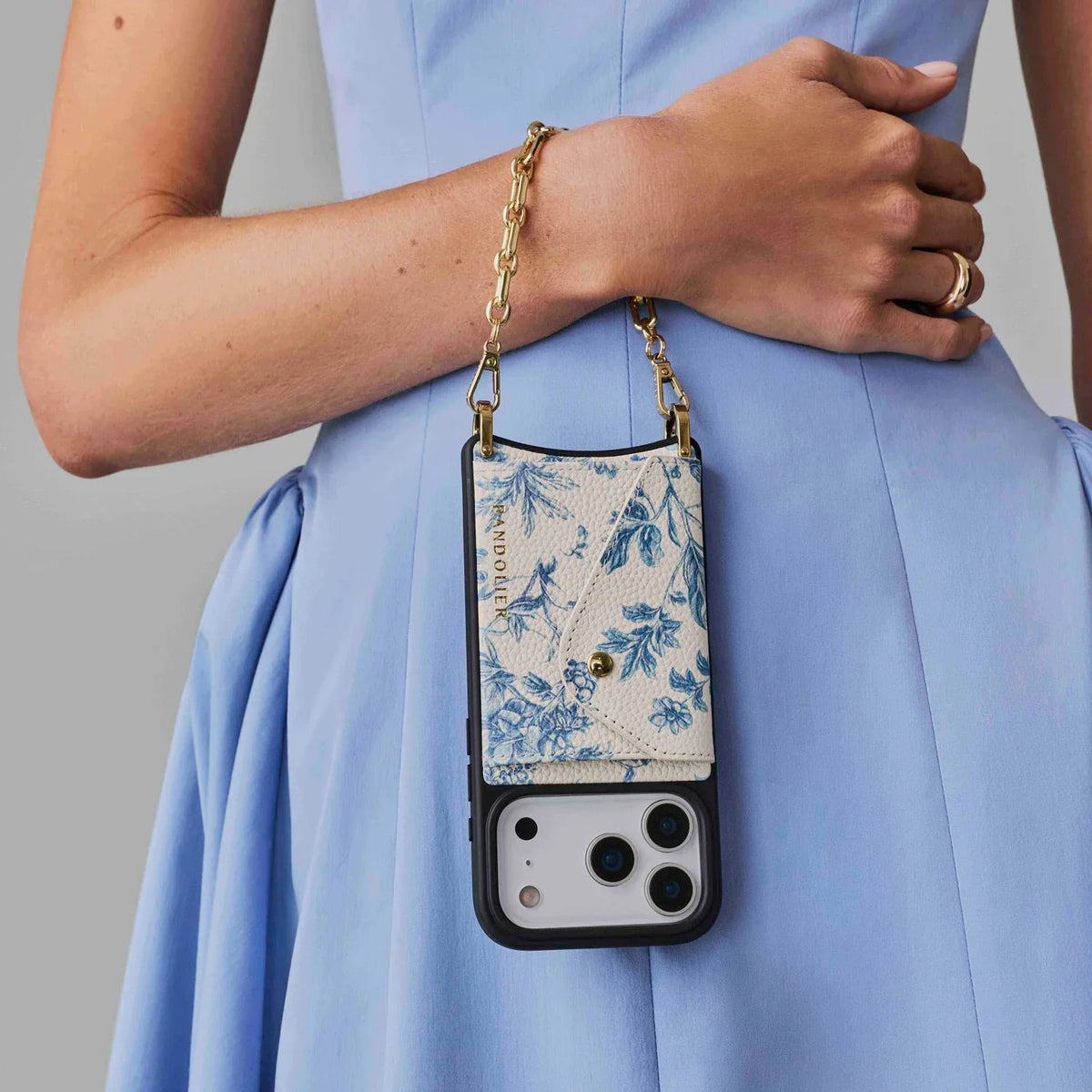 Valentina Duet - Chambray Toile/Gold