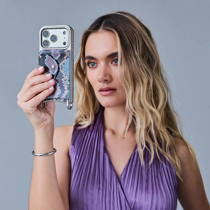 Donna Chrome Crossbody Phone Case