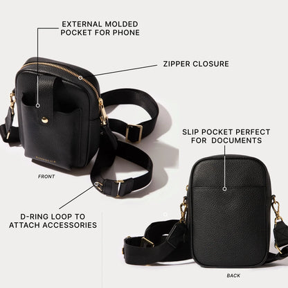Dillon Bag - Black/Gold