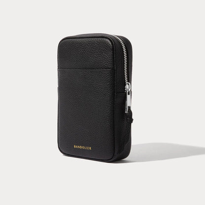 Large Expanded Pouch - Black/Silver