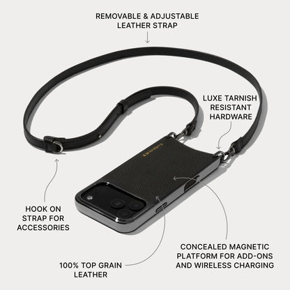 Rayna Chrome Crossbody Phone Case