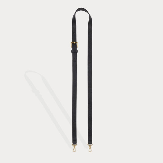 Hailey Strap Only - Black/Gold