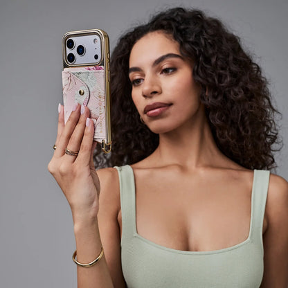 Donna Chrome Crossbody Phone Case