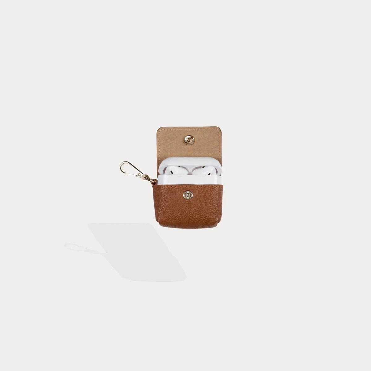 Avery AirPod Clip-On Pouch - Sienna/Gold
