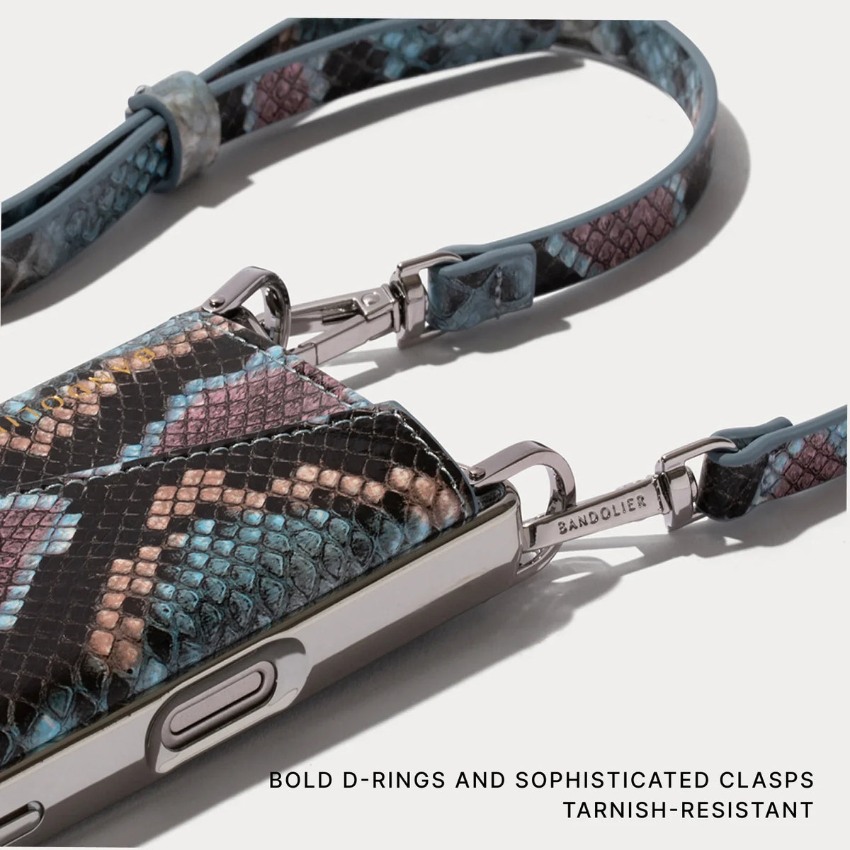 Donna Chrome Crossbody Phone Case