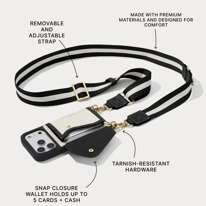 Brooke Canvas Crossbody Phone Case