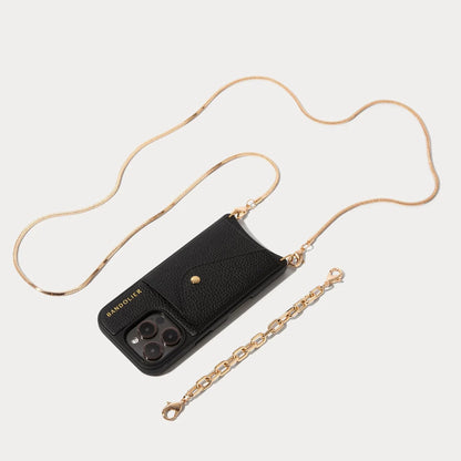 Gia Side Slot Leather Crossbody Bandolier Set